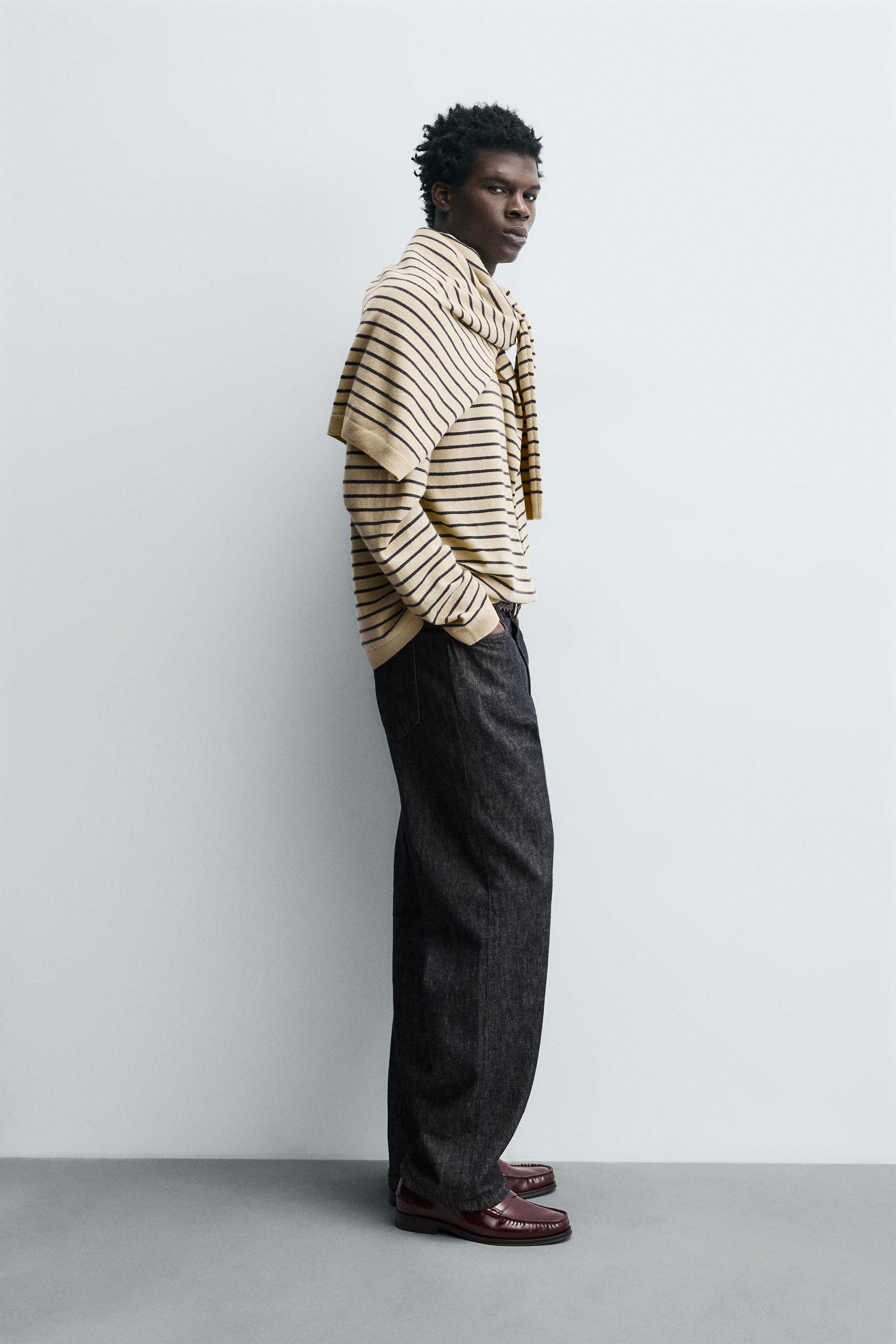 WOOL - CASHMERE STRIPED JUMPER